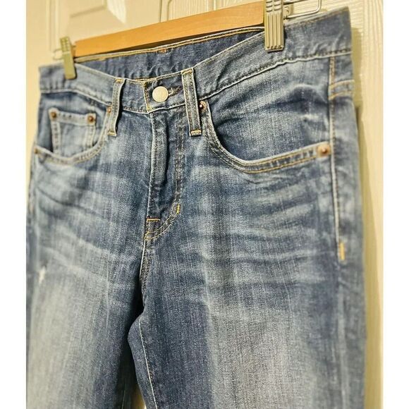 FRYE Jeans Women’s 26 Blue Denim Straight Leg - Picture 2 of 7